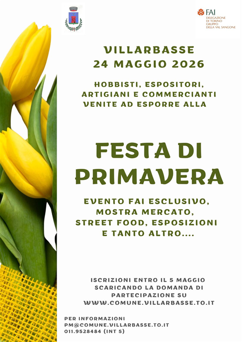 Festa di Primavera 2026