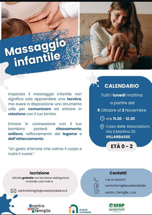 Massaggio infantile