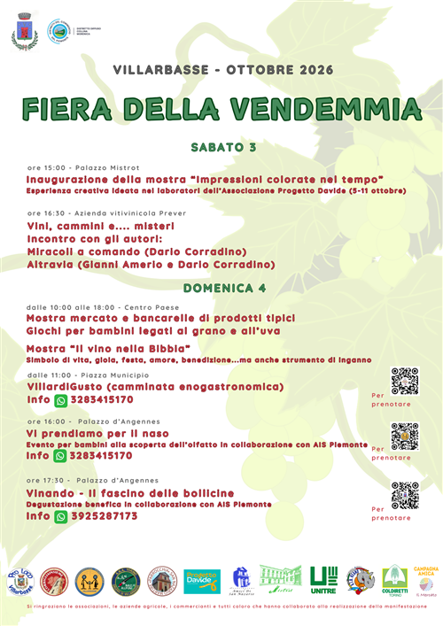 Fiera della Vendemmia 2026